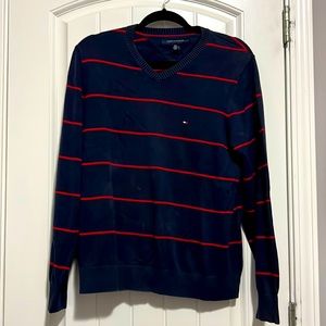 TOMMY HILFIGER Men’s Pima Cotton Knit Jumper Sweater